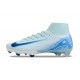 Nike Zoom Mercurial Superfly 10 Elite FG Blueprint Bianco Blu Racer