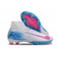 Nike Zoom Mercurial Superfly 10 Elite FG Bianco Blu Rosa