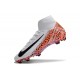 Nike Zoom Mercurial Superfly 10 Elite FG Bianco Nero Arancio