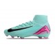 Nike Zoom Mercurial Superfly 10 Elite FG Blu Nero Rosa