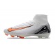 Nike Zoom Mercurial Superfly 10 Elite FG Bianco Arancio