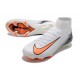 Nike Zoom Mercurial Superfly 10 Elite FG Bianco Arancio