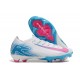 Nike Air Zoom Mercurial Vapor 16 Elite FG Bianco Blu Rosa