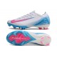 Nike Air Zoom Mercurial Vapor 16 Elite FG Bianco Blu Rosa