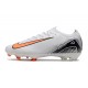 Nike Air Zoom Mercurial Vapor 16 Elite FG Bianco Arancio Nero