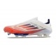 Scarpe adidas F50+ Senza Lacci FG Ftwr Bianco Rosso Solare Blu Lucido