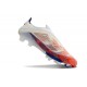 Scarpe adidas F50+ Senza Lacci FG Ftwr Bianco Rosso Solare Blu Lucido