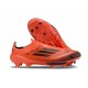 Scarpe adidas F50+ Senza Lacci FG Rosso Nero