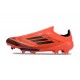 Scarpe adidas F50+ Senza Lacci FG Rosso Nero