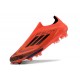 Scarpe adidas F50+ Senza Lacci FG Rosso Nero