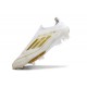 Scarpe adidas F50+ Senza Lacci FG Ftwr Bianco Oro Met Ftwr Bianco