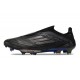 Scarpe adidas F50+ Senza Lacci FG Nero Core Ferro Metallizzato Oro Met