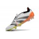 Scarpe adidas Predator Elite FT FG Bianco Nero Arancione