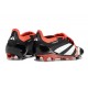 adidas Predator Elite Foldover Tongue FG Nero Core Bianco Rosso Solare