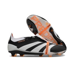 Scarpe adidas Predator Elite FT FG Nero Bianco Arancione