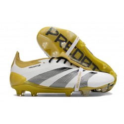 Scarpe adidas Predator Elite FT FG Bianco Oro Argento