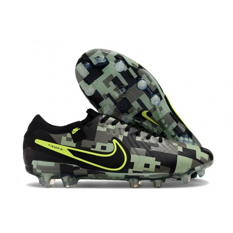 Nike Tiempo Legend X Elite FG Verde Nero