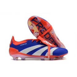 Scarpe adidas Predator Elite FT FG Ftwr Bianco Rosso Solare