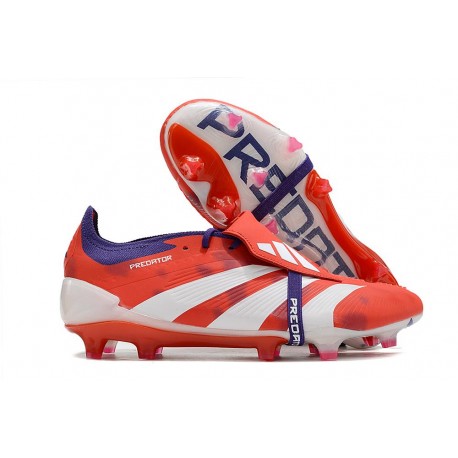 Scarpe adidas Predator Elite FT FG Rosso Bianco