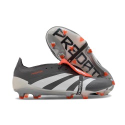 Scarpe adidas Predator Elite FT FG Nero Bianco Rosso