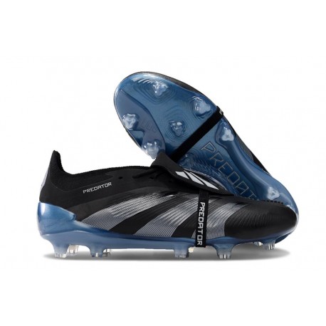 adidas Predator 24 Elite Tongue FG Nero Blu