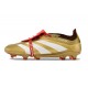 adidas Predator 24 Elite Tongue FG Oro Met Bianco