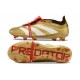 adidas Predator 24 Elite Tongue FG Oro Met Bianco