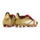 adidas Predator 24 Elite Tongue FG Oro Met Bianco