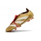 adidas Predator 24 Elite Tongue FG Oro Met Bianco