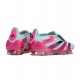 adidas Predator 24 Elite Tongue FG Almost Blu Lucid Rosa Semi Giallo Solare