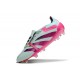 adidas Predator 24 Elite Tongue FG Almost Blu Lucid Rosa Semi Giallo Solare