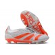 adidas Predator 24 Elite Tongue FG Grigio Rosso