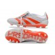 adidas Predator 24 Elite Tongue FG Grigio Rosso