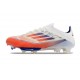 adidas F50+ Elite FG Ftwr Bianco Rosso Solare Blu Lucido