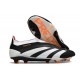 Scarpe da Calcio adidas Predator Elite Senza Lacci FG Nero Bianco Arancione