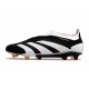 Scarpe da Calcio adidas Predator Elite Senza Lacci FG Nero Bianco Arancione