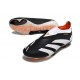 Scarpe da Calcio adidas Predator Elite Senza Lacci FG Nero Bianco Arancione