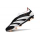 Scarpe da Calcio adidas Predator Elite Senza Lacci FG Nero Bianco Arancione