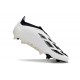 Scarpe da Calcio adidas Predator Elite Senza Lacci FG Bianco Oro