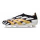 Scarpe da Calcio adidas Predator Elite Senza Lacci FG Nero Bianco Oro