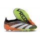 Scarpe da Calcio adidas Predator Elite Senza Lacci FG Arancione Nero Bianco Verde