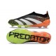 Scarpe da Calcio adidas Predator Elite Senza Lacci FG Arancione Nero Bianco Verde