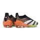 Scarpe da Calcio adidas Predator Elite Senza Lacci FG Arancione Nero Bianco Verde