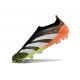 Scarpe da Calcio adidas Predator Elite Senza Lacci FG Arancione Nero Bianco Verde