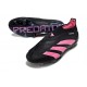 Scarpe da Calcio adidas Predator Elite Senza Lacci FG Nero Rosa