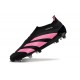 Scarpe da Calcio adidas Predator Elite Senza Lacci FG Nero Rosa