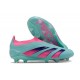 Scarpe da Calcio adidas Predator Elite Senza Lacci FG Blu Rose