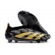 Scarpe da Calcio adidas Predator Elite Senza Lacci FG Nero Oro