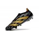 Scarpe da Calcio adidas Predator Elite Senza Lacci FG Nero Oro