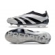 Scarpe da Calcio adidas Predator Elite Senza Lacci FG Argento Nero